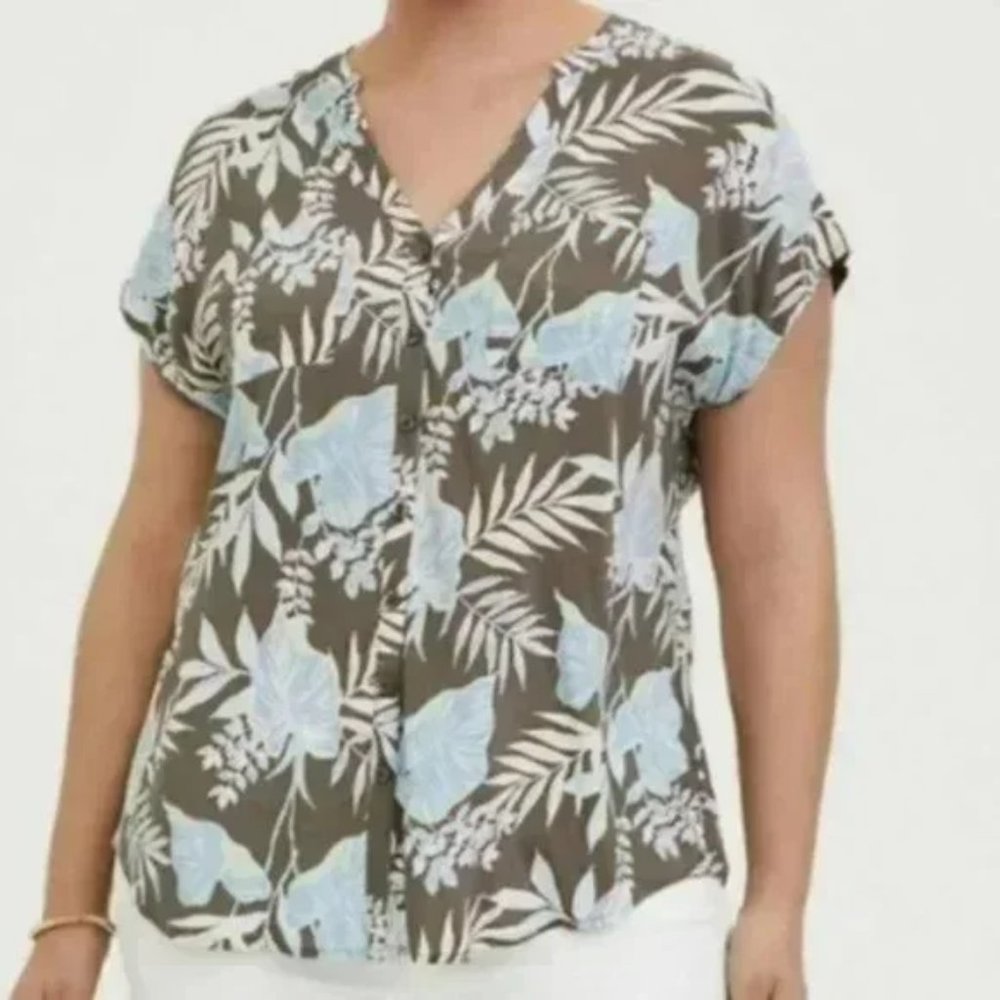 Torrid Tropical Blouse